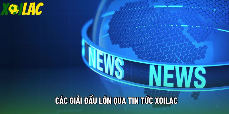 Các giải đấu lớn qua tin tức xoilac
