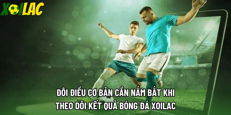 Đôi điều cơ bản cần nắm bắt khi theo dõi kết quả bóng đá xoilac