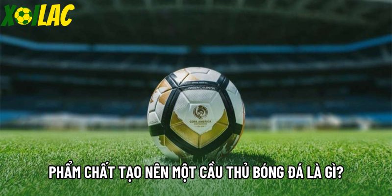 Phẩm chất tạo nên một cầu thủ bóng đá là gì?